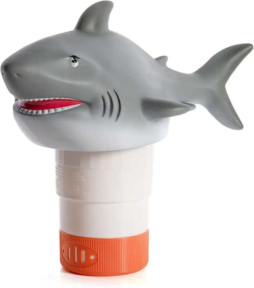 XY-WQ Chlorine Floater, Floating Pool Chlorine Dispenser (Shark)