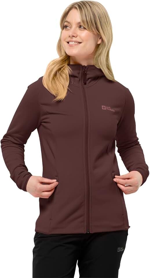 Jack Wolfskin Damen Baiselberg Hooded Fz W Fleece-Jacke