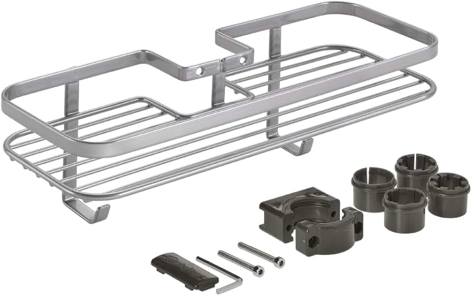 Metaltex Dusch Ablage für Brausestange Origin LUXY, passend für 18-25 cm