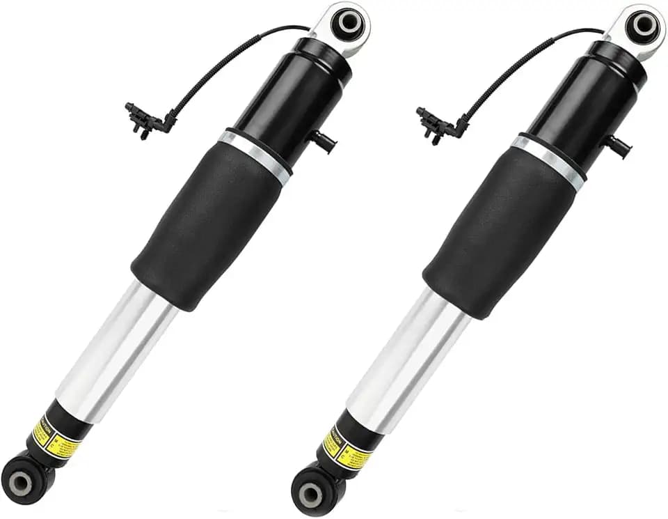84176675 Rear Air Lift Shock Struts Absorber Fit for 2015-2021 Chevy Suburban, Tahoe, Cadillac Escalade ESV, GMC Yukon XL – Replaces Part Numbers 23151122, 23267007, 23290661, 580-1106(2PCS)