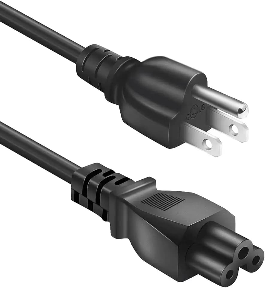3-Prong Charging Cable for Ninebot by Segway MAX G2/G30/G30P/P65/P100S, NEMA 5-15P to IEC320C5 10A 300V Universal AC Power Cord, 6 Ft