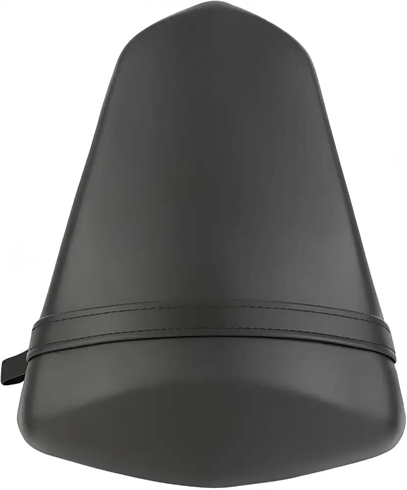 Motorcycle Rear Pillion Passenger Seat for Yamaha YZF R3 2015-2023 - Premium Synthetic Leather Cushion Pad Replacement, High-Density Foam Comfort Saddle, Black Sport Bike Accessory​
