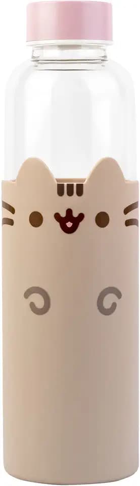Grupo Erik Pusheen Cat Wasserflasche Glas Sportflasche Geschenke
