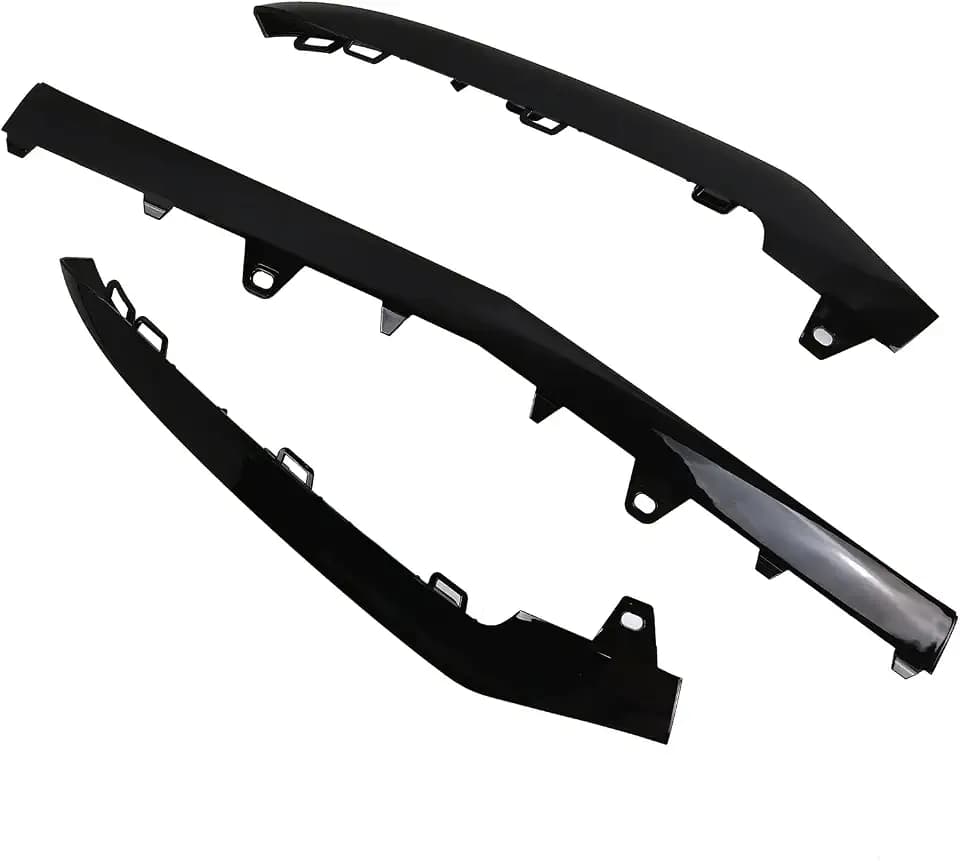 3 X Front Bumper Cover Trim fit for Mercedes Benz #A2128852674 A2128852774
