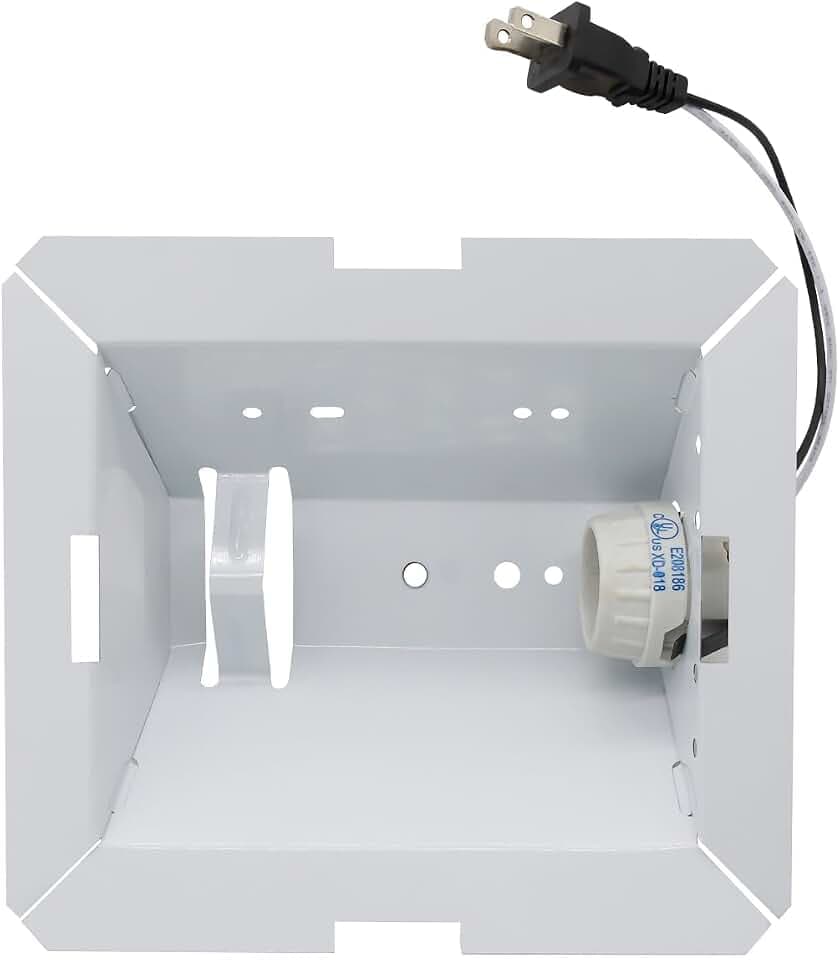 Thaekuns S97014212 Light Reflector with Socket fit for various Broan models