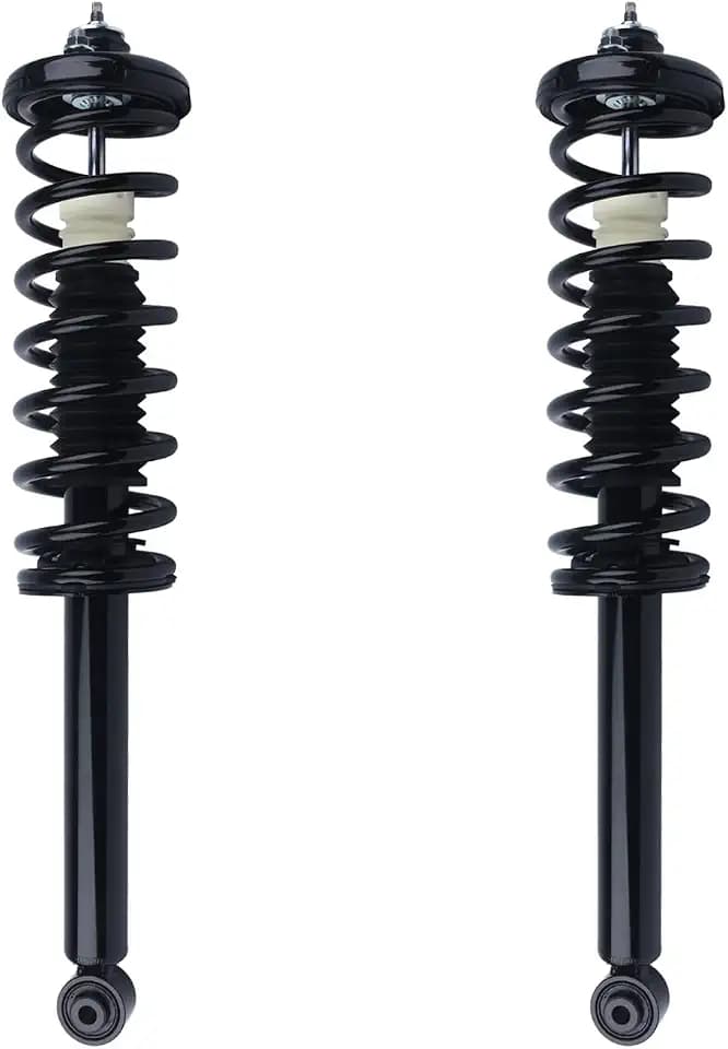 Autoround 171372 Rear Strut Shock Absorber w/Coil Spring Assembly Compatible with 2003-2007 Honda Accord, 2004-2008 Acura TL Both Driver Passenger Side [ pack of 2 ]
