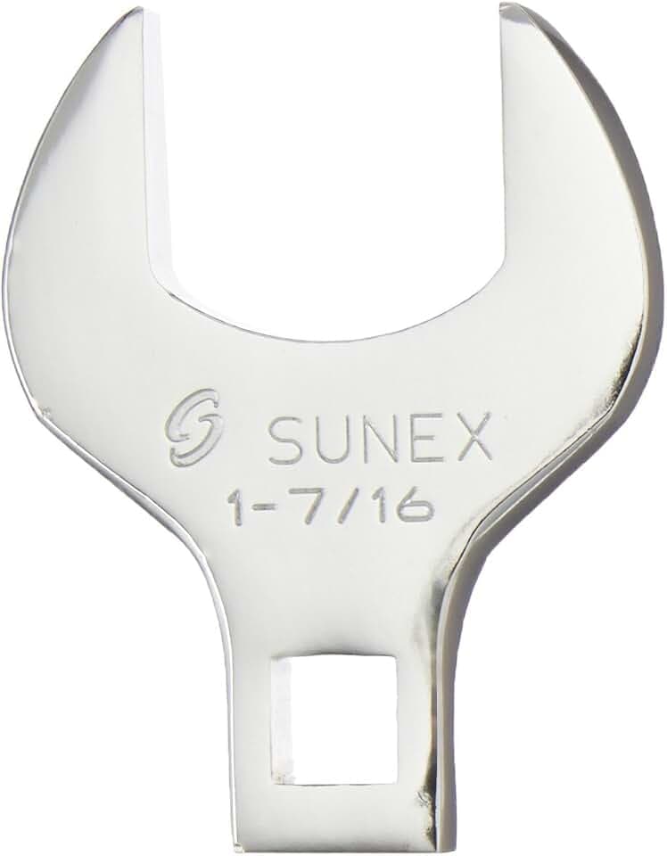 SUNEX TOOLS 97742A 1/2" Dr. 1-7/16" Jumbo Crowfoot Wrench CRV