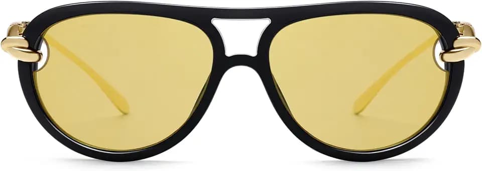 Appassal Trendy Knot Aviator Sunglasses for Women Men AP3756