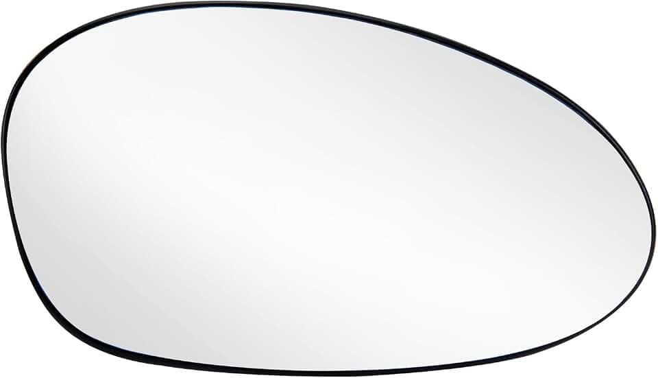 Mingke Spiegelglas Ersatz für BMW 1 Serie E81 E82 E87 E88 2004-2009 3 Serie E90 E91 E92 E93 2005-2010 Rechts Beifahrerseite Beheizbar Außenspiegel Glas mit Trägerplatte