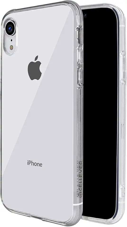 CellEver Compatible with iPhone XR, Clear [Anti-Yellowing] Flexible Shock-Absorbing Transparent case with Anti-Scratch Coating Designed for iPhone XR 6.1 inch 2018 - Clear