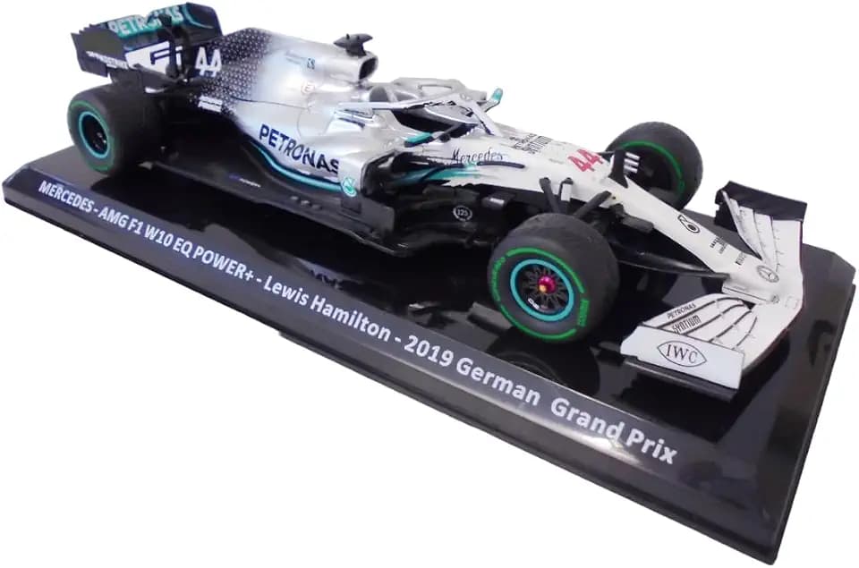 OPO 10 - Formula 1 Compatible with Mercedes-AMG F1 W10 EQ Power + Lewis Hamilton Winner 2019-1/24 Model car - OR071