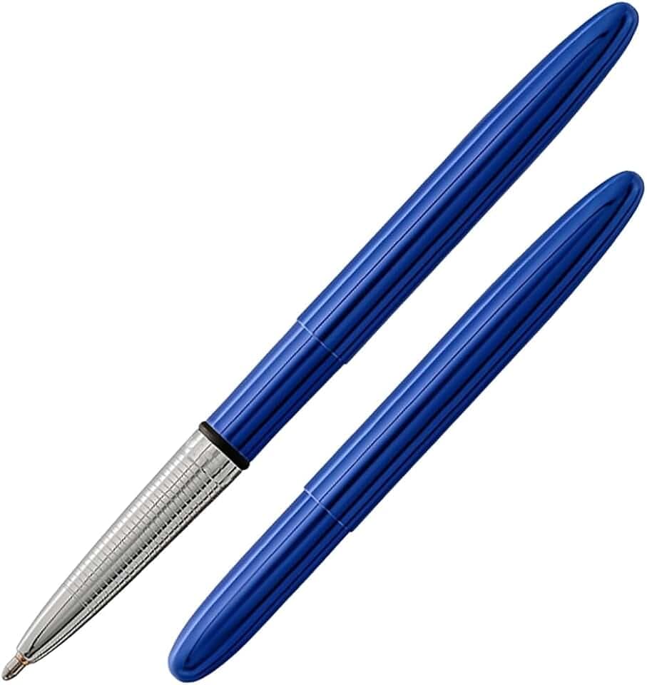 Fisher Space Pen Bullet 400BB Kugelschreiber (Schreibt im Weltall, unter Wasser und bei extremen Temperaturen) Blueberry