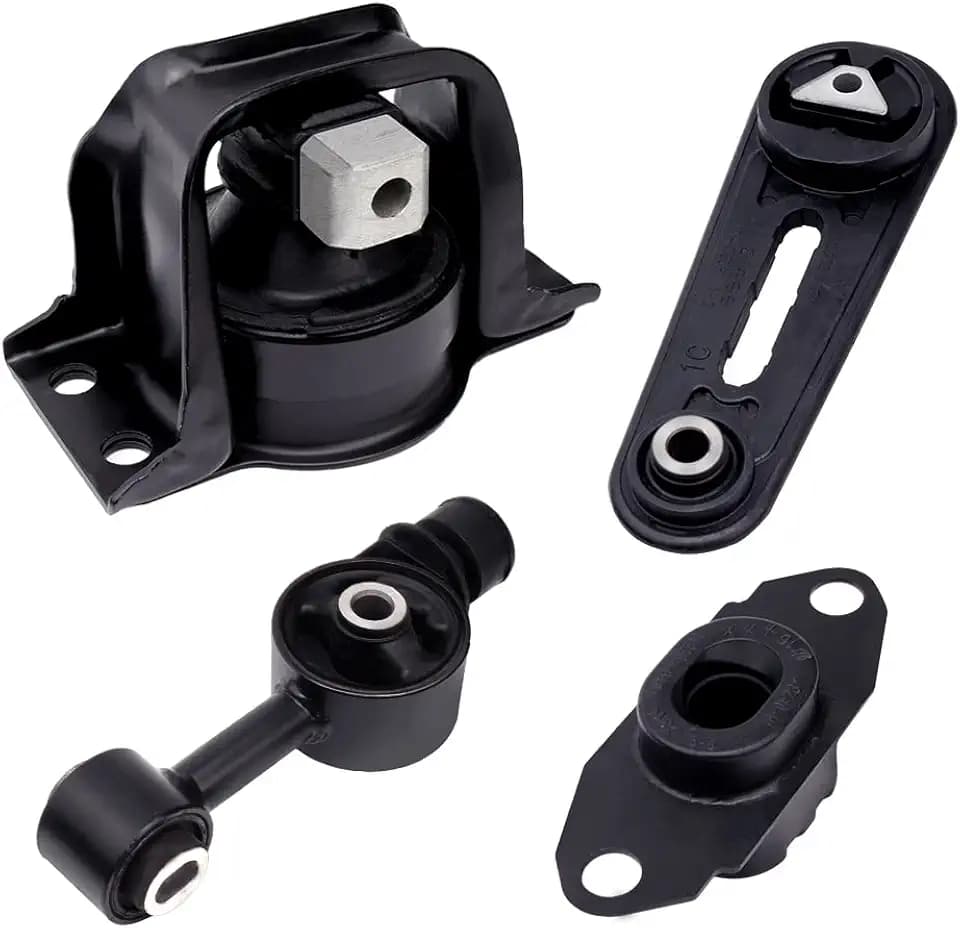 Engine Motor and Transmission Mount Kit Compatible with 2007-2012 Versa