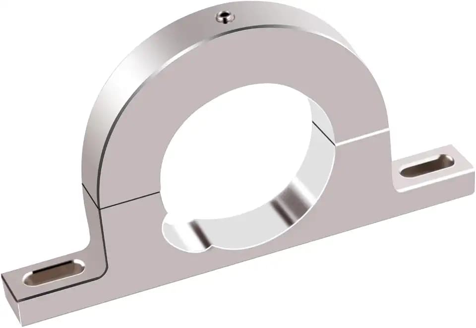 XTPTFABS 2" Steering Column Keyed No Drop Mount,Silver,Aluminum
