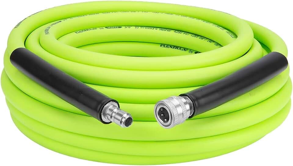 Flexzilla HFZPW426050Q-E 4200 PSI, 50' Hochdruckreinigerschlauch, 3/8 Zoll x 15,2 m, ZillaGreen