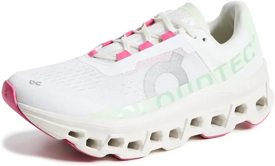 Women's Cloudmonster (Undyed White/Flame)