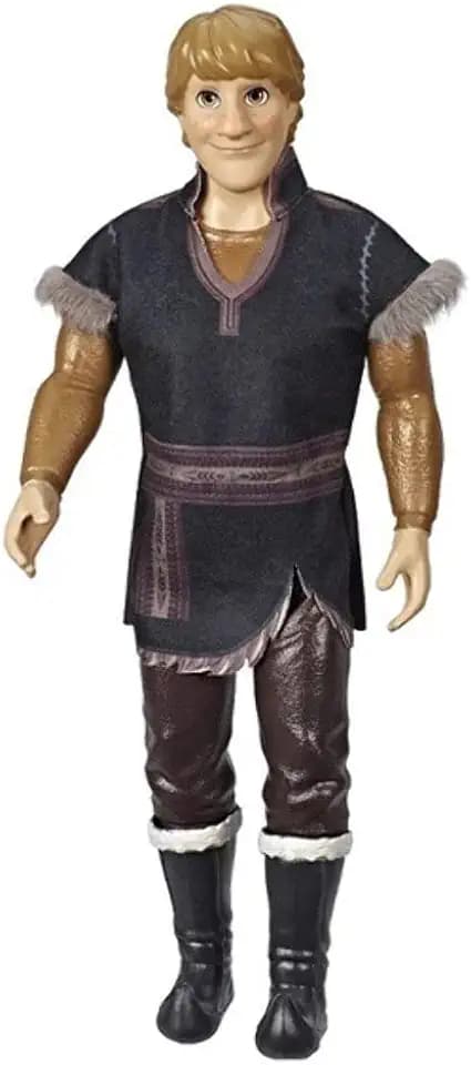 Disney Hasbro E6711ES0 Eiskönigin Kristoff Puppe mit braunem Outfit Eiskönigin 2, Spielzeug für Kinder ab 3 Jahren