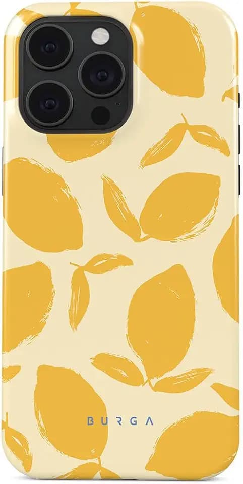BURGA Unisex Phone Case for iPhone 15 Pro Max, Dual-Layer Protective Cover