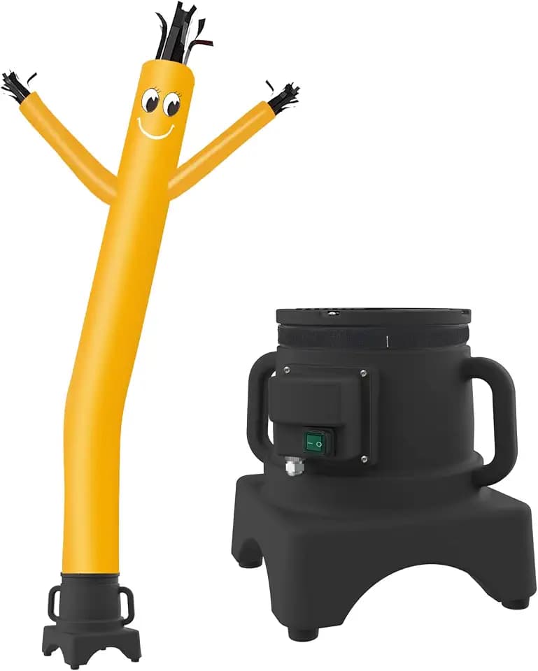 MOUNTO 6FT Fly Puppet Dancer with 1/3hp Blower Complete Set (Yellow)