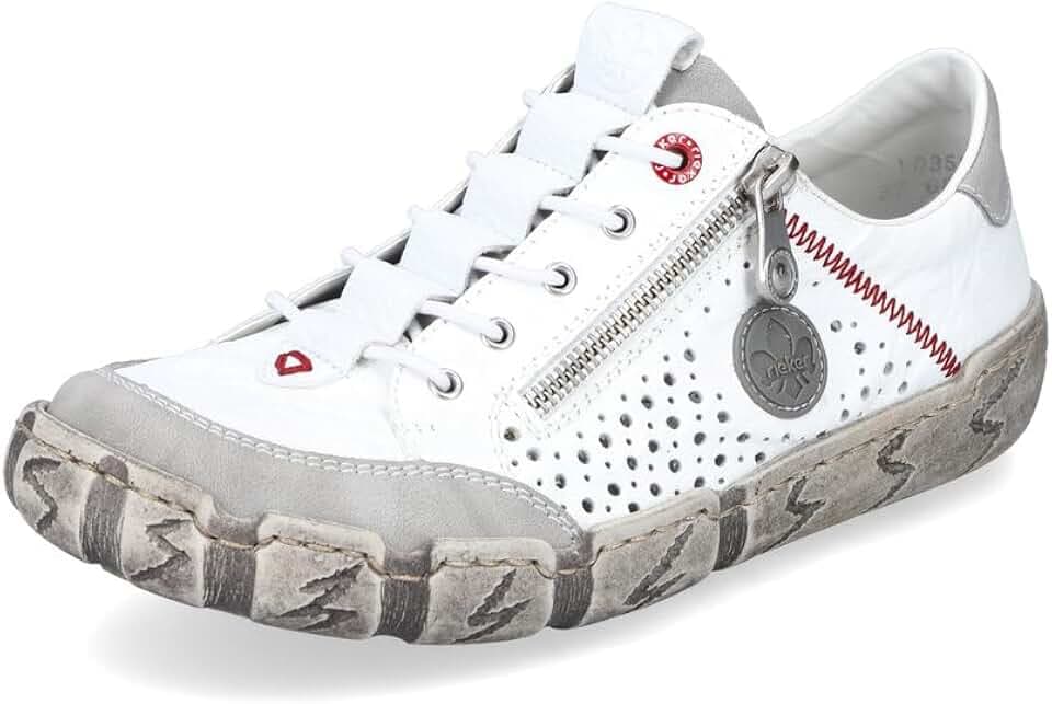 Rieker Damen Low-Top Sneaker L0355, Frauen Halbschuhe