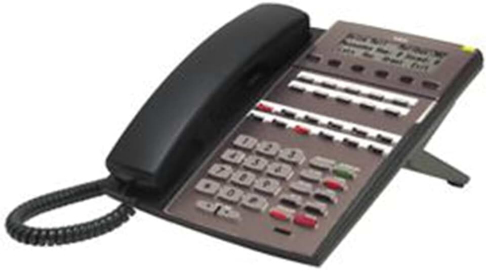 NEC 1090020 DSX 22-Button Display Telephone - Black