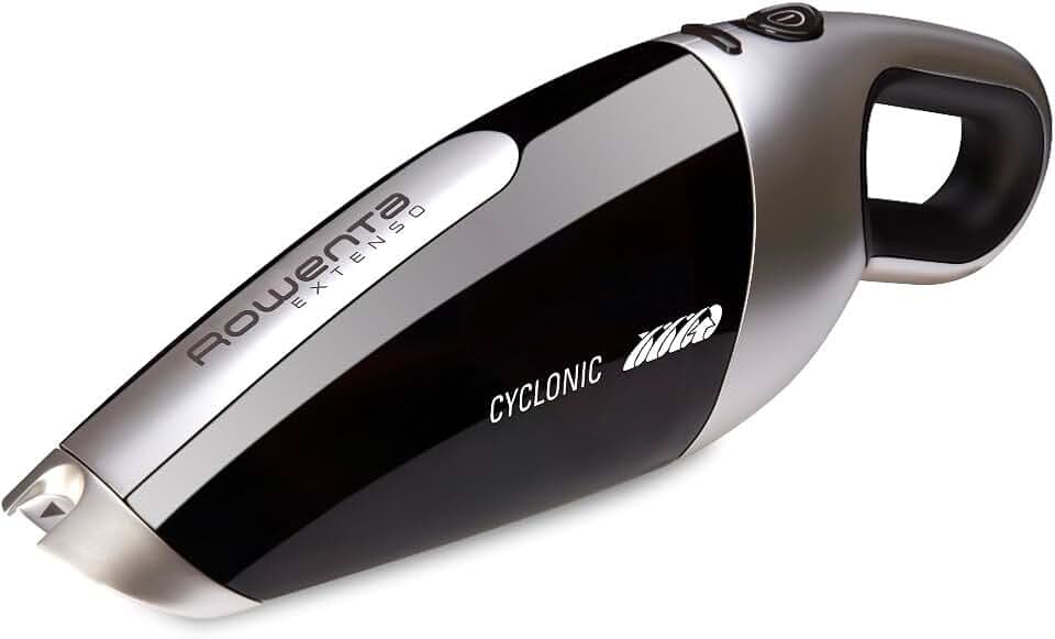 Rowenta Handstaubsauger kabellos Extenso Cyclonic 7,2 V, 350 ml Staubaufnahme, kabellos, Betriebszeit 16 Min., integrierte Teleskopfugendüse, chocolate/perlmutt metallic, AC4769
