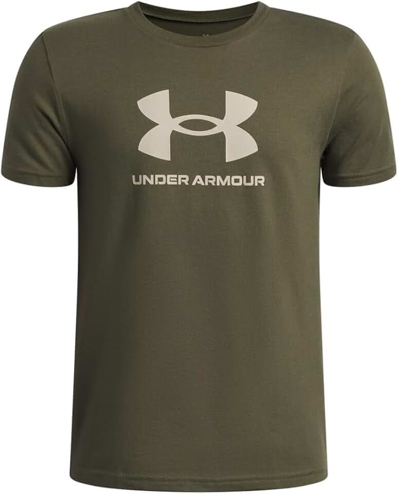 Under Armour Boys' Sportstyle Logo Short Sleeve T Shirt