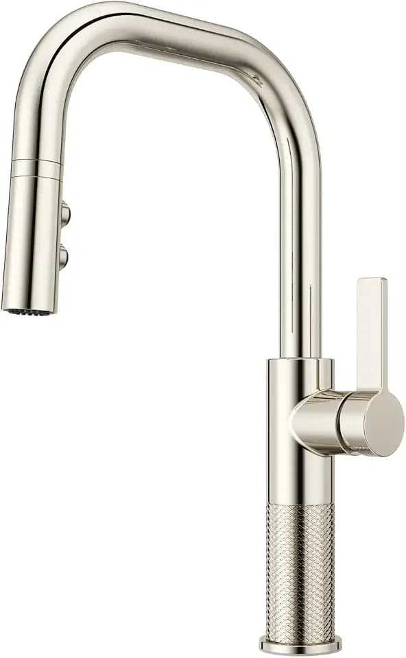 Pfister Montay 1-Handle Pull-Down Kitchen Faucet in Polished Nickel