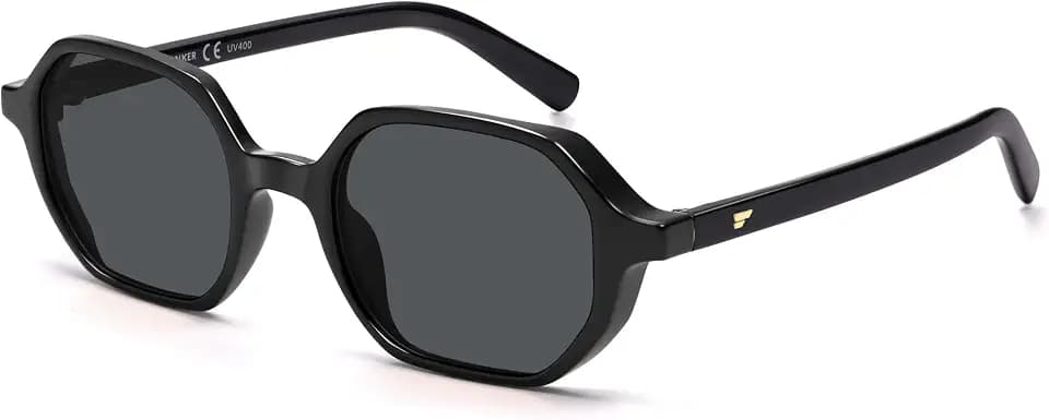 VANLINKER Hexagon Square Polarized Sunglasses for Women Men VL9913