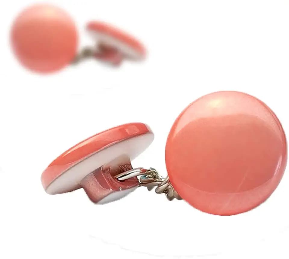 GLORIA DONNA Cufflinks (Pink) - Made in Italy