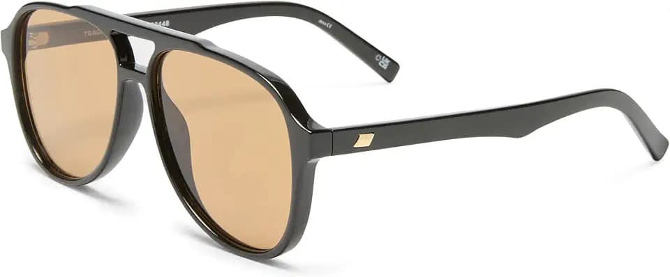 Le Specs TRAGIC MAGIC - Sonnenbrille für Damen und Herren Runde Rahmenform mit UV-Schutz