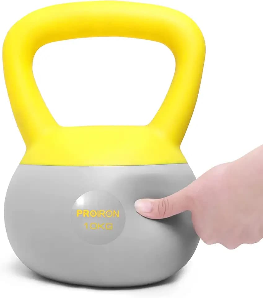 PROIRON Soft Kettlebell Kugelhantel, Sandgefüllt mit Neoprenbezug