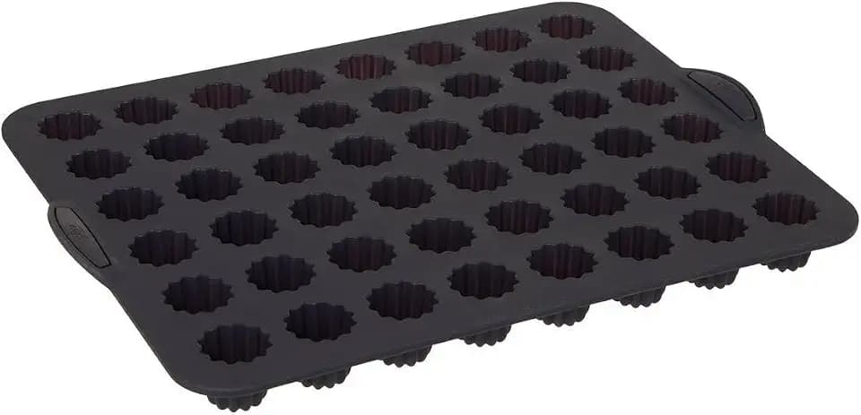 5five - form 48 cannelés silikon "silitop" schwarz grün