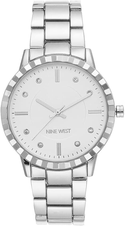 Nine West Damen-Armbanduhr mit Kristallakzent