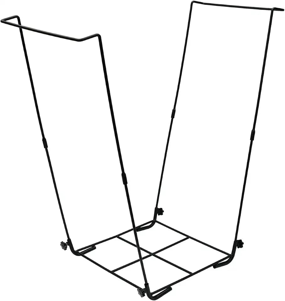 CAMPFIRE Trash Bag Holder Fits 30-45 Gallon Bags, Multi-Use Garbage Bag Holder, Portable to Use Leaf Bag Holder for Yard, Camping, Parties, and Leaf Collector