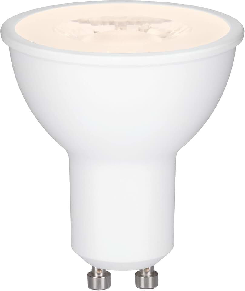 Paulmann 28577 LED Lampe Reflektor LED-Modul Einbauleuchte Choose 3-Stufen-dimmbar 6,5 Watt dimmbar Energiesparlampe Weiß Kunststoff 2700 K GU10