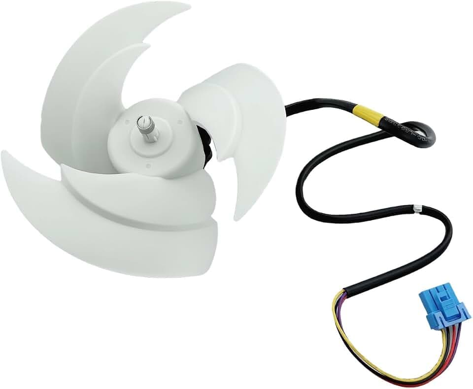 EAU65058502 Refrigerator Condenser Fan Motor Kit with Blade