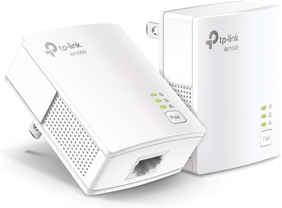 TP-Link AV1000 Powerline Ethernet Adapter KIT - Gigabit Port, Nano Size