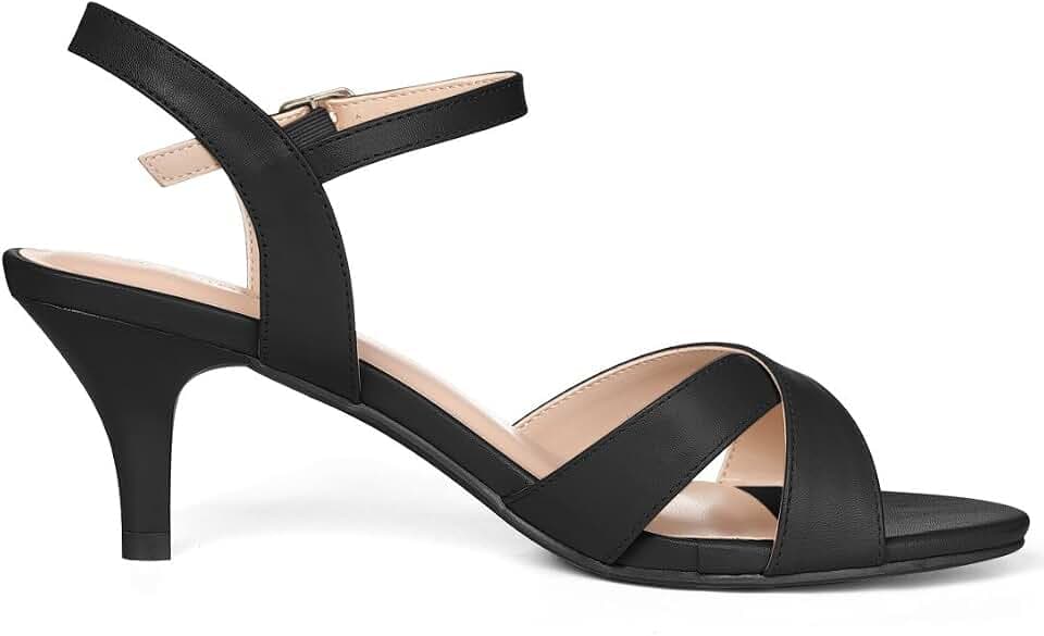 Allegra K Damen Strappy Heels SandalsSandale mit Absatz