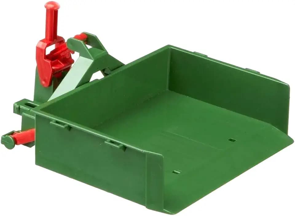 bruder 02336 - Zubehör Lade- und Räumkasten - 1:16 Traktor Bauernhof Holztransporter Anhänger