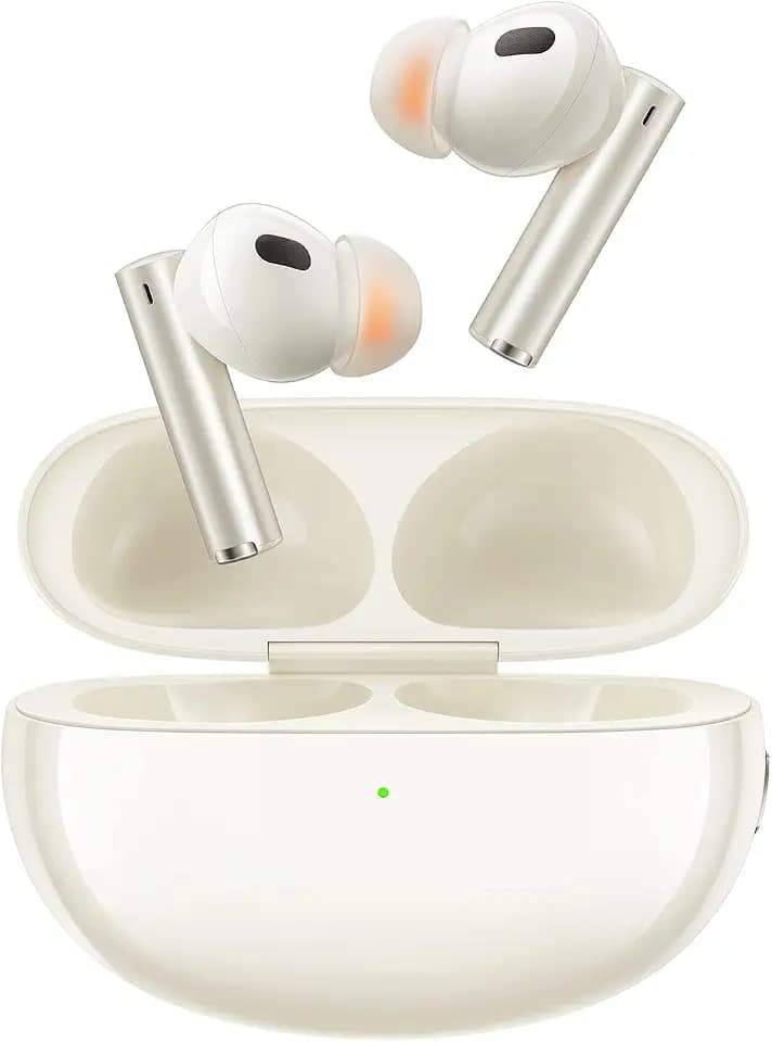 Realme Buds Air 5 Pro Wireless Earbuds With 50db Active Noise Cancelling (Sunrise Beige)
