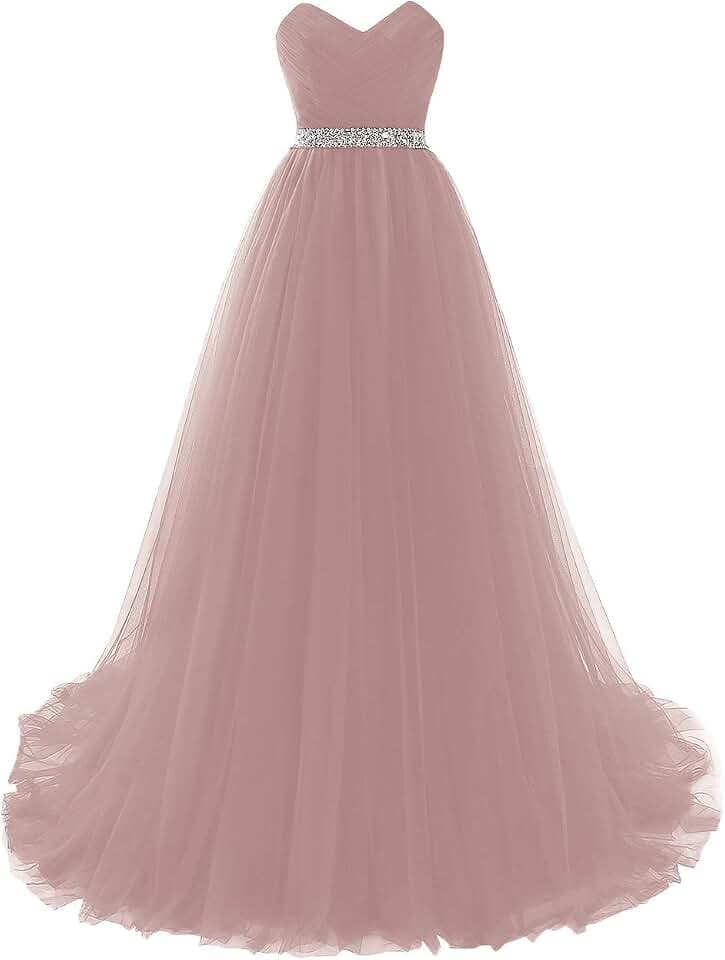 Misshow Abendkleid / Bustierkleid lang, sexy, mit Pailletten aus Chiffon, 32-46 Gr. 44