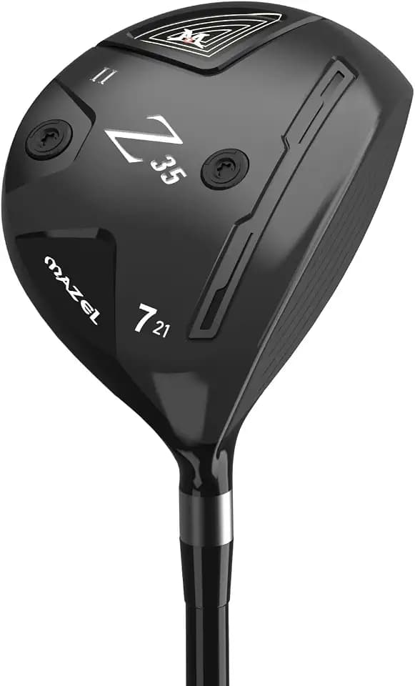 Mazel Golfholz 3/5/7 für Rechtshänder, Titan-Fairwayholz mit Graphitschaft, 44 Zoll