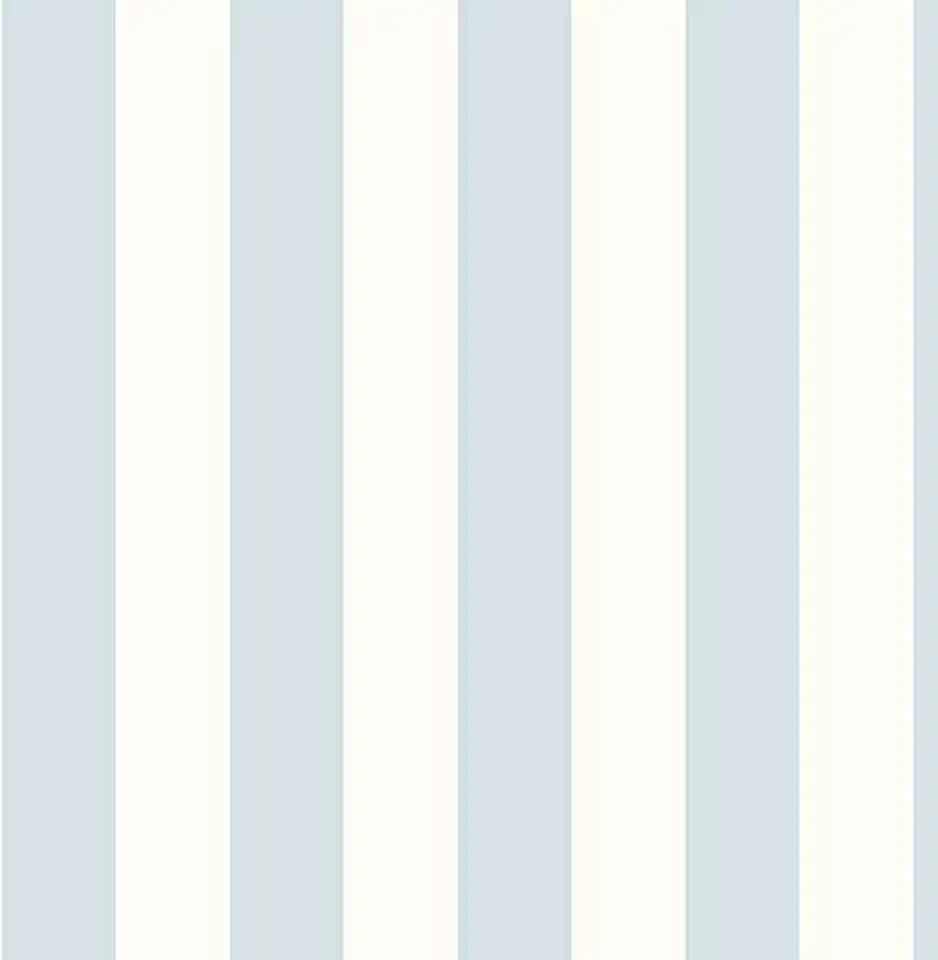 Manhattan Comfort Springfield Blue Pearl Stripe Vinyl Wallpaper Roll, Pre-Pasted, Moisture & Stain Resistant, Scrubbable Wallcovering, Covers 56 Sq Ft, 20.5 in x 32.7 ft