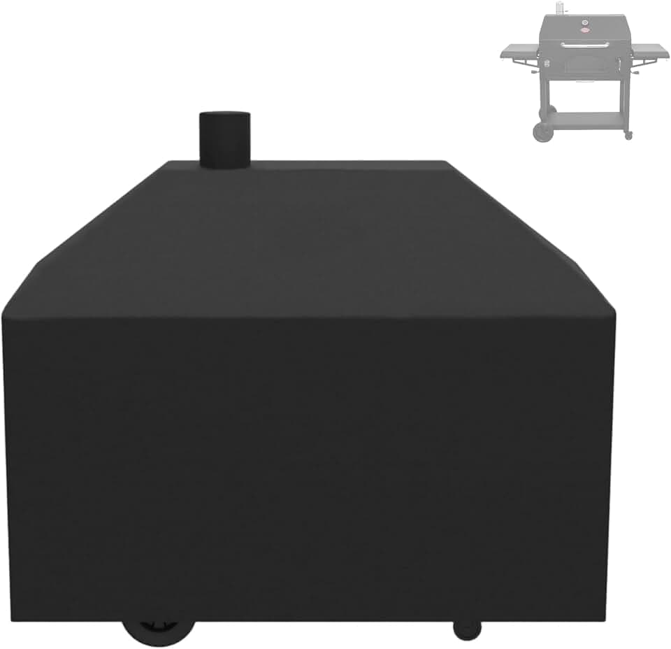 2190 Grill Cover for Char Griller Legacy 33-in Charcoal Grill & Smokin' Pro