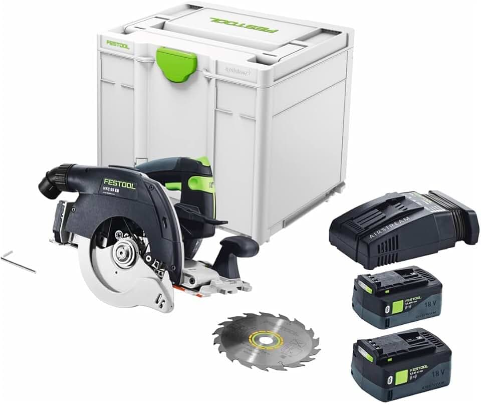 Festool Akku-Handkreissäge HKC 55 18 V, 5,0 Ah, im Systainer