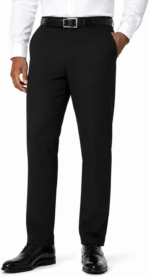 SNOWTEN Mens Dress Pants,Suit Pants, Classic Fit Stretch Work Pants Lightweight Water-Repellent Pant with Pockets
