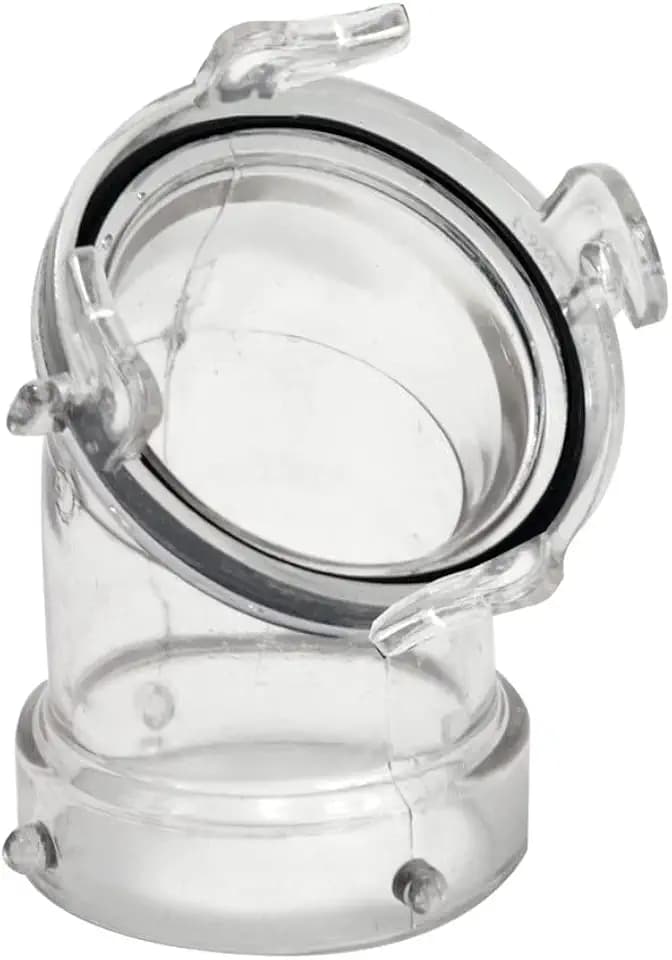 Valterra 1218.103 T1026-1 45° Clearview Adapter with 3" Bay Lug