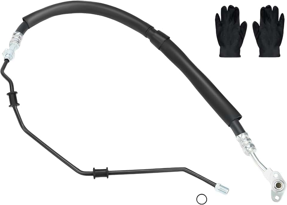 53713-STX-A01 Power Steering Pressure Hose Assembly Compatible with Acura MDX V6 3.7L 2007 2008 2009 Replacement for 53713-STX-A01 53713STXA01 3401214