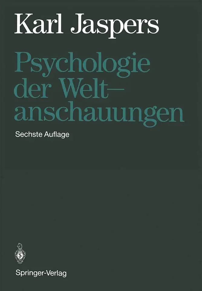 Psychologie der Weltanschauungen